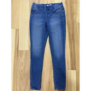 Nine West Super Skinny Pull-On Jeans Light/Medium Wash EUC